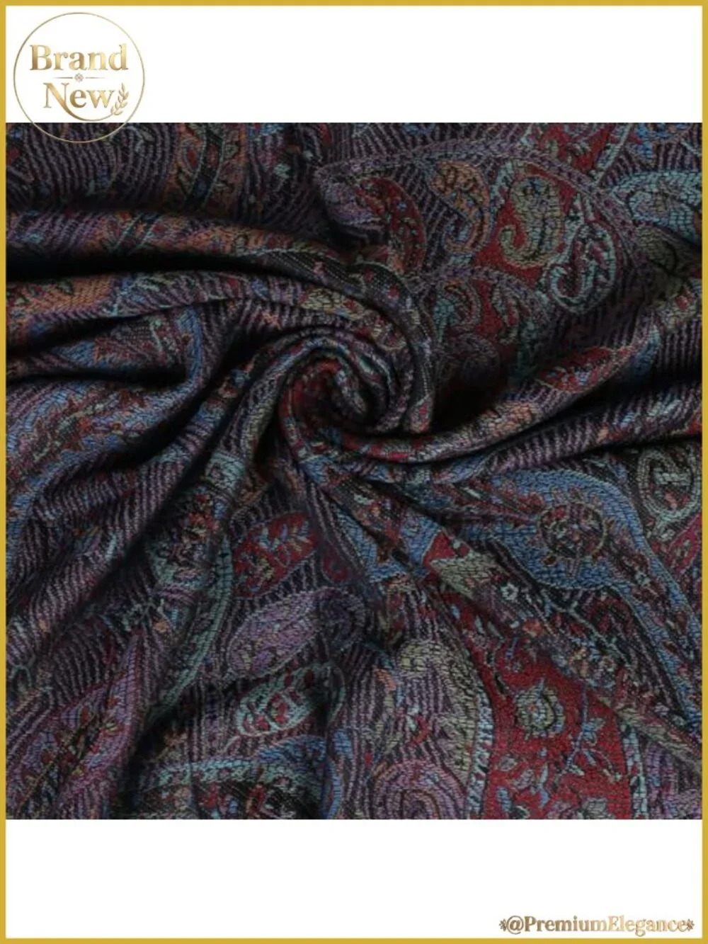 Paisley Rave Scarf Shawl Wrap Oversized Tapestry Festival Pashmina